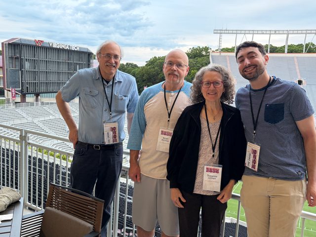 Project team members at the EEID 2026 meeting, Virginia Tech